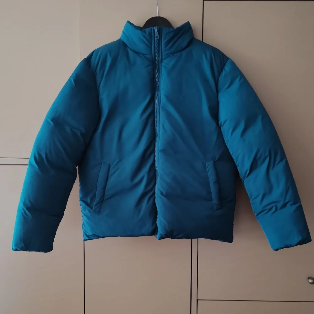 ASOS DESIGN puffer jacket with funnel neck (M) - Picture 3 of 15